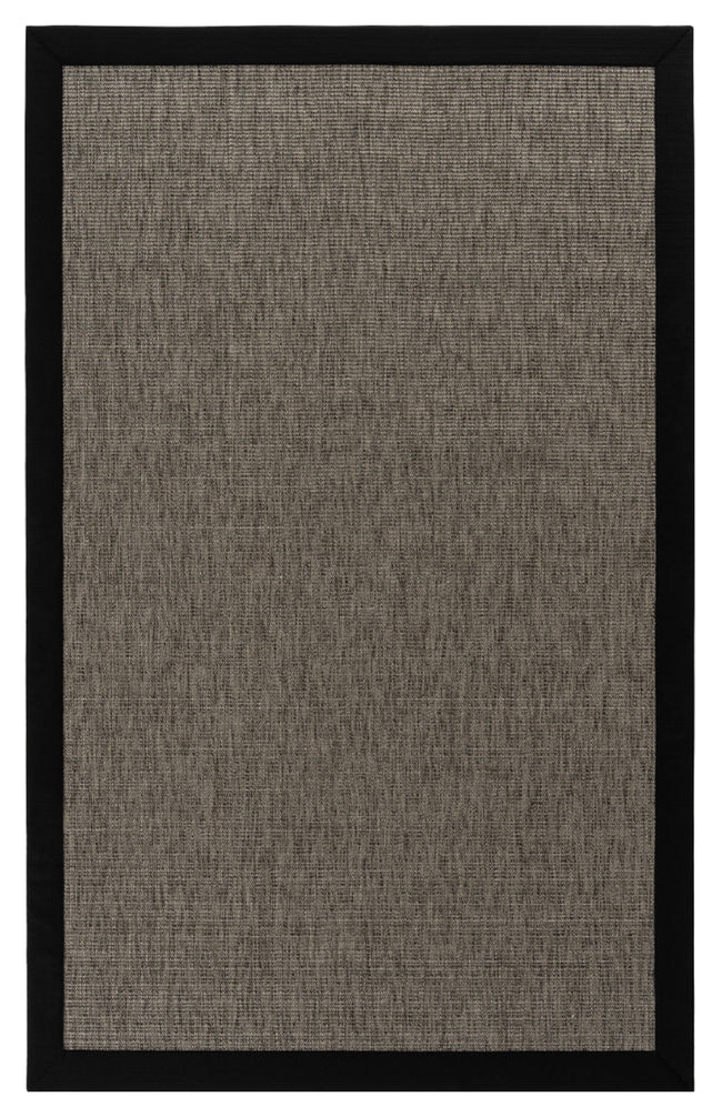 AVVİO HALI PRAGUE BLACK LINEN SISAL CARPET 
