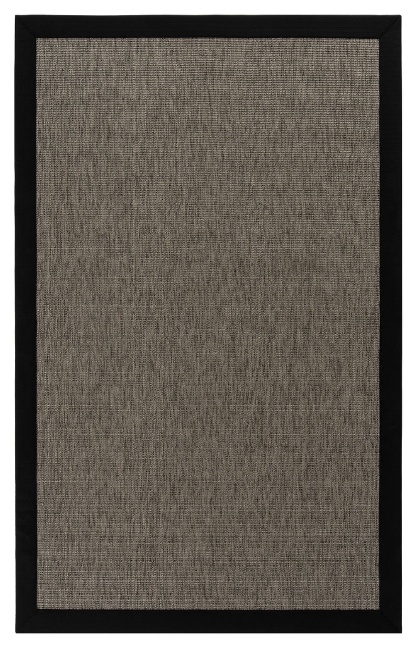 AVVİO HALI PRAGUE BLACK LINEN SISAL CARPET 