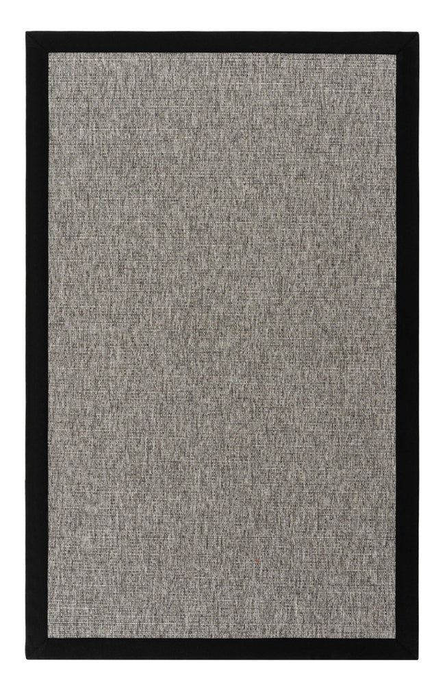 AVVIO CARPET LONDON BLACK LINEN SISAL CARPET 
