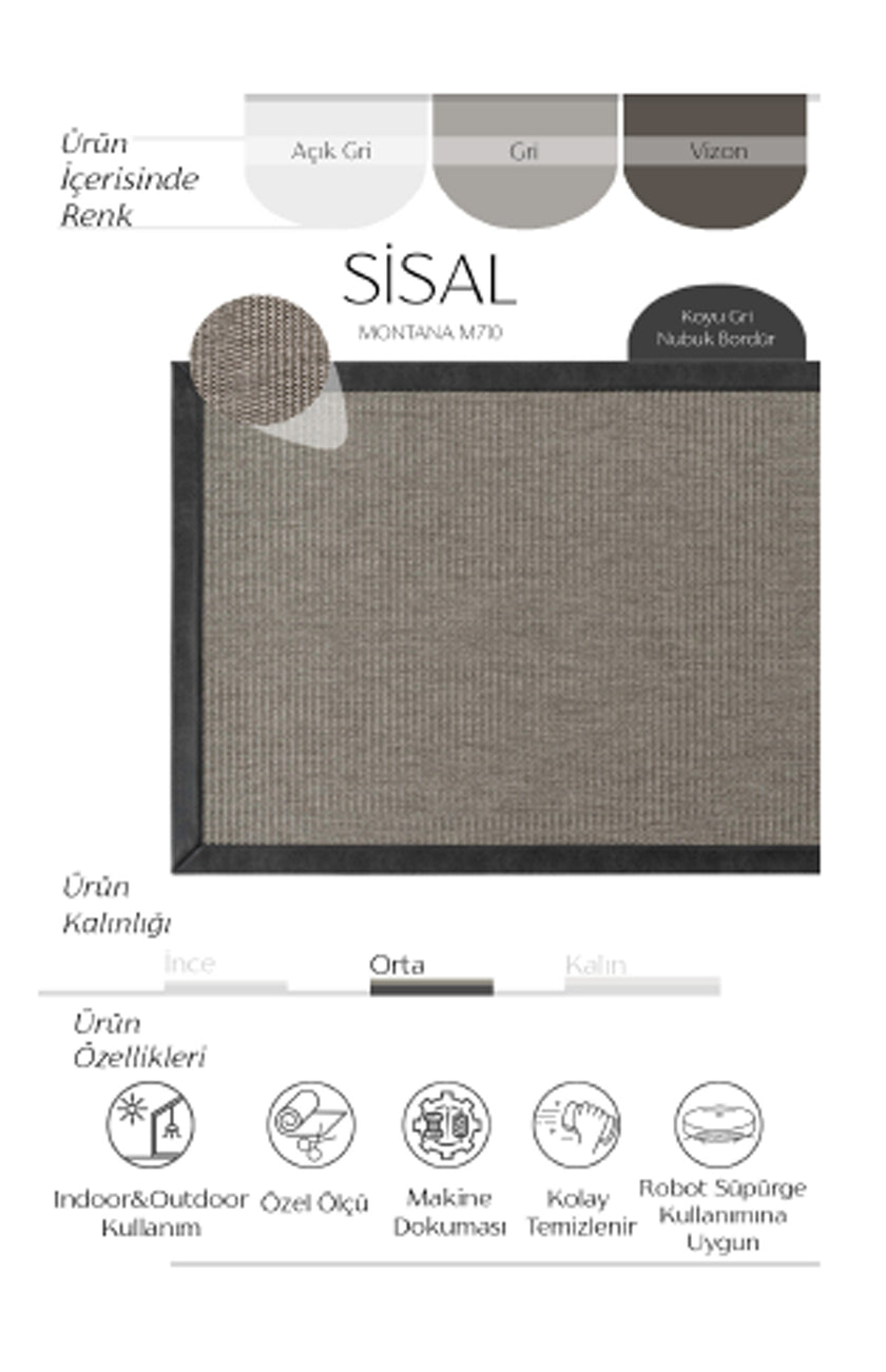 AVVİO HALI MONTANA M710 SİSAL CARPET 