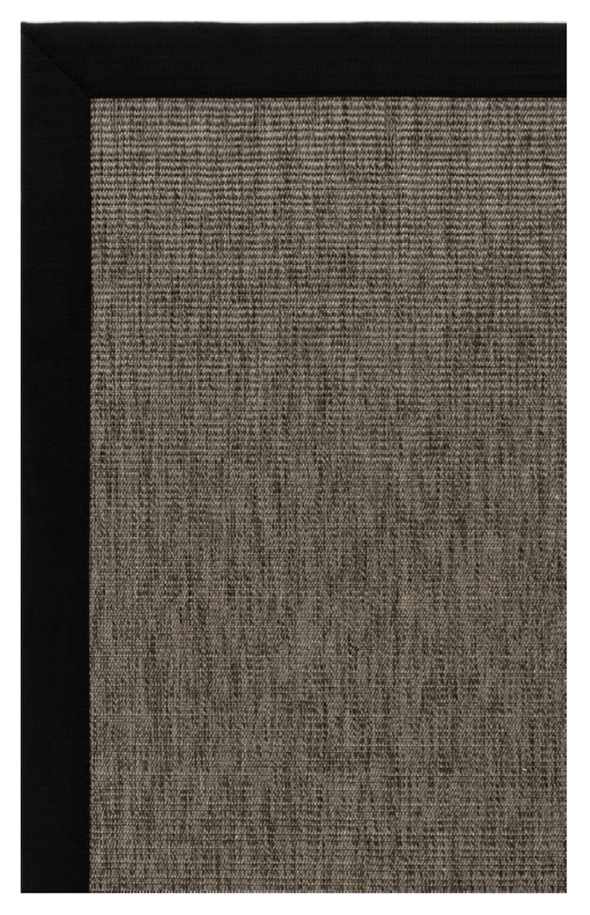 AVVİO HALI PRAGUE BLACK LINEN SISAL CARPET 