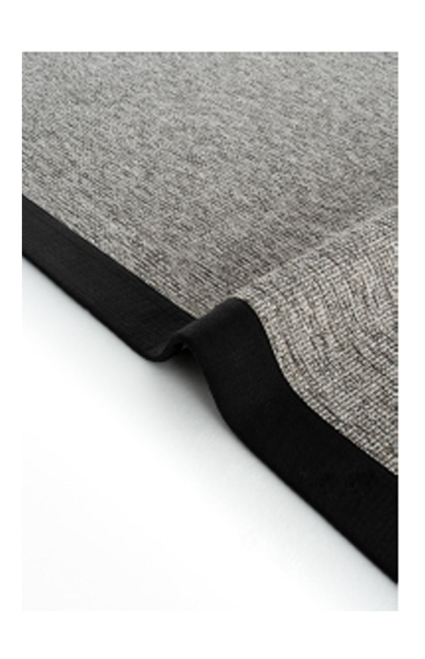 AVVİO HALI LONDRA SİYAH KETEN SİSAL HALI