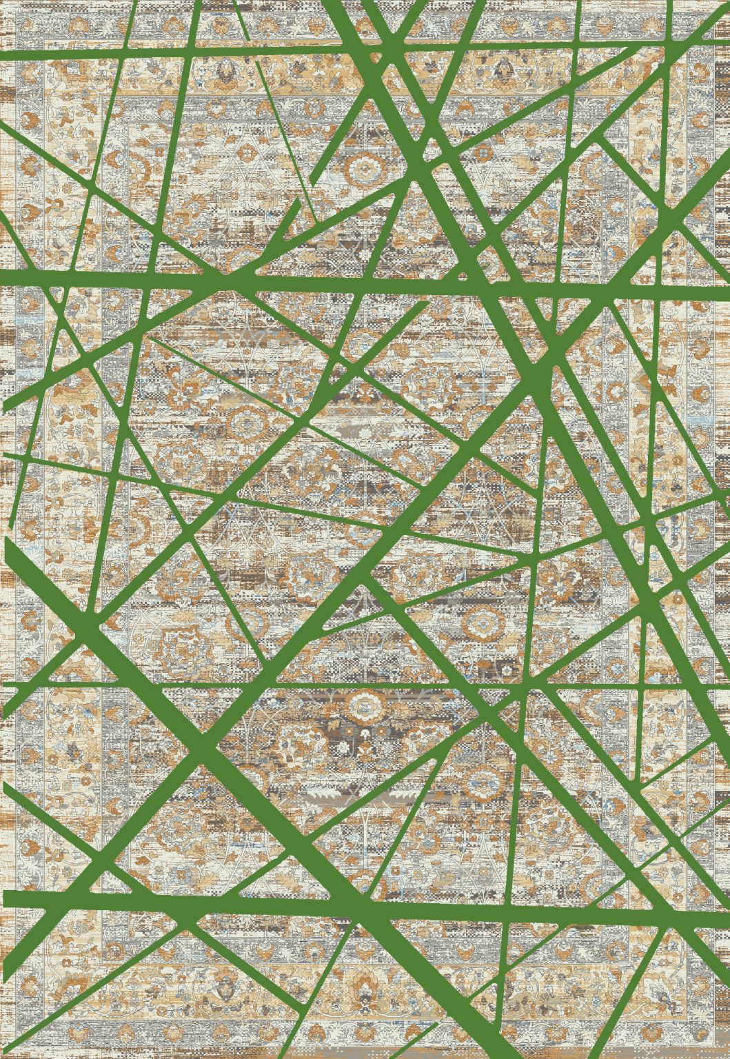 PALAZZO AURA 8469 GREEN