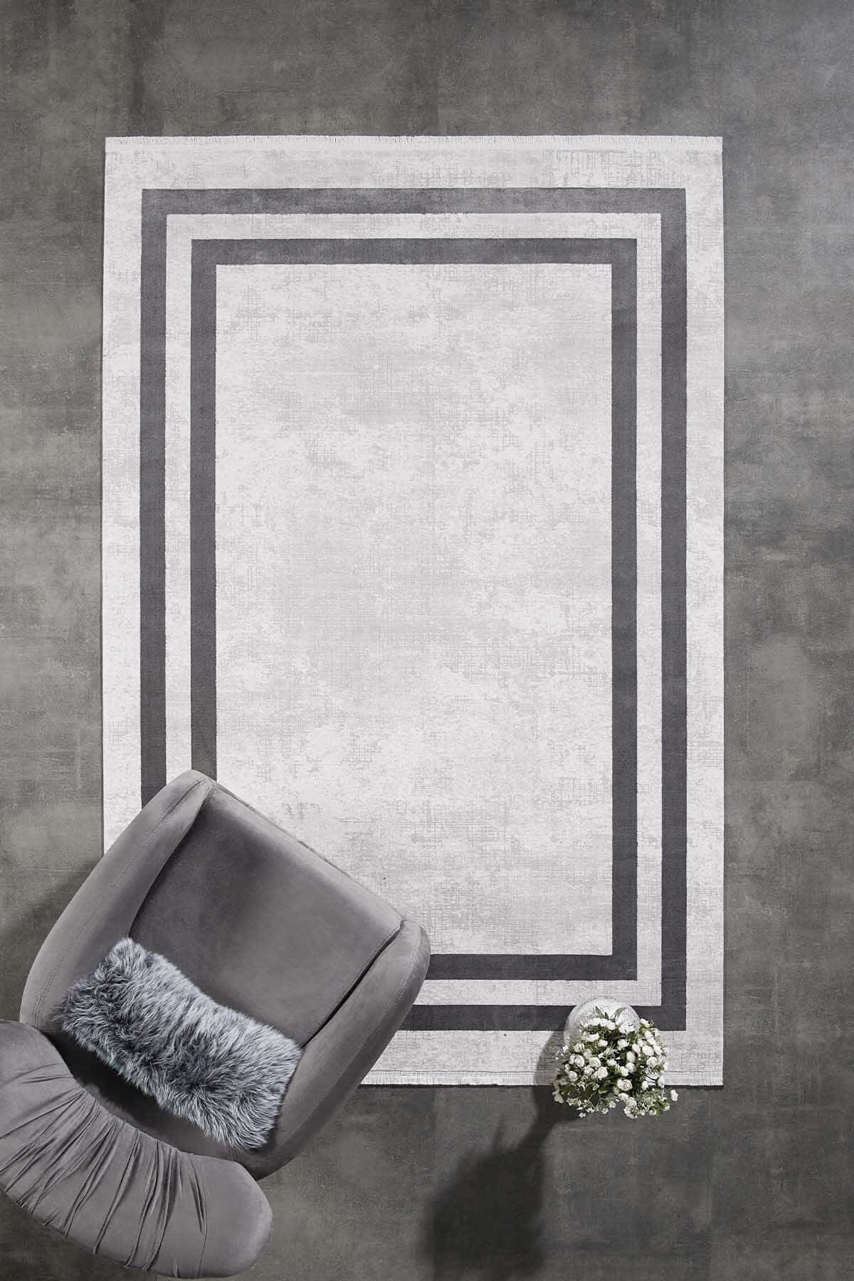 GÜMÜŞSUYU HALI BLACK BROWN 11297