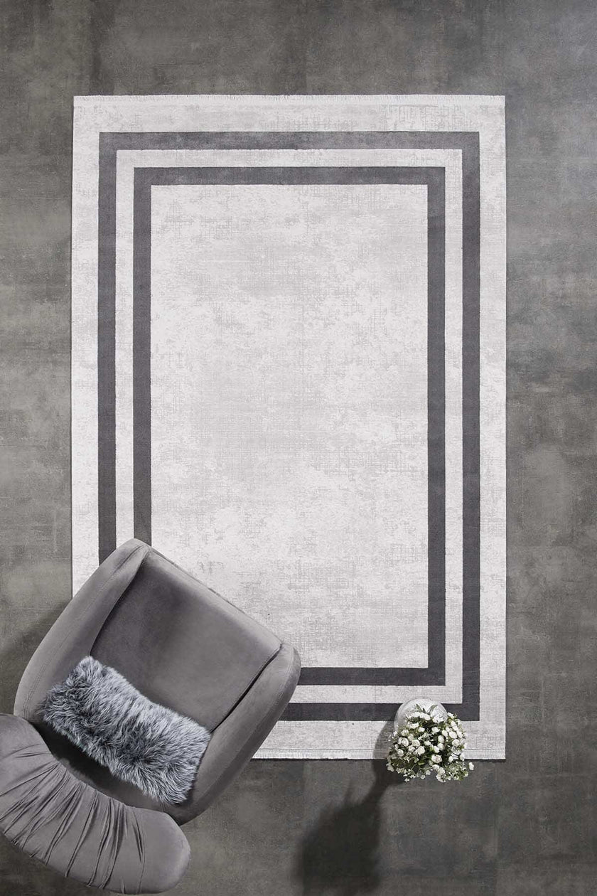 GÜMÜŞSUYU HALI BLACK BROWN 11297