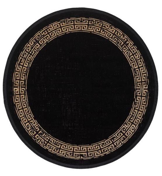GÜMÜŞSUYU HALI BLACK BROWN 11298 ( DAİRE )