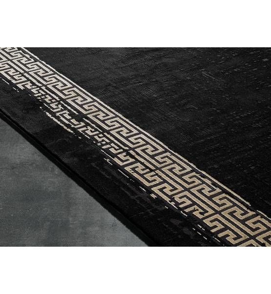 GÜMÜŞSUYU HALI BLACK BROWN 11298 ( DAİRE )