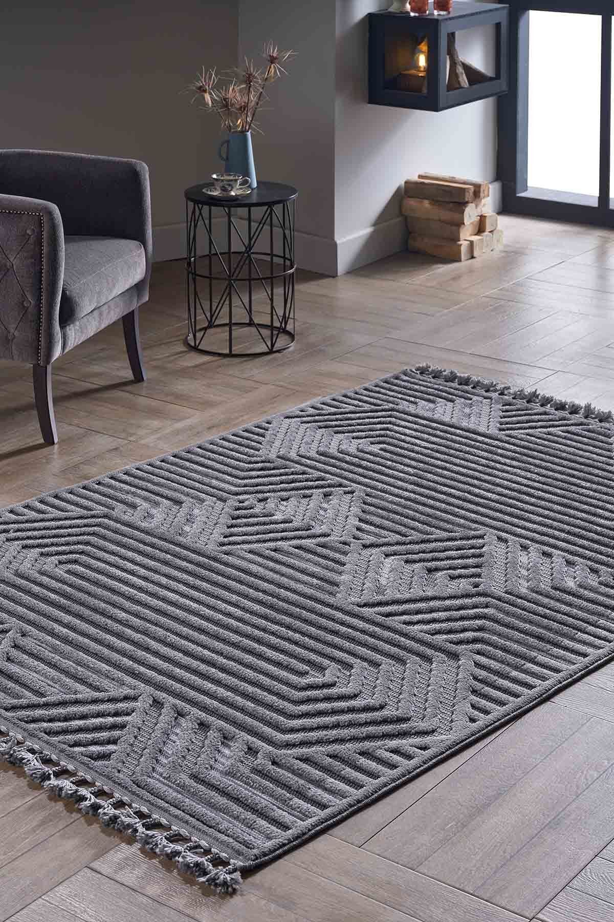 GÜMÜŞSUYU HALI DECO ALVİN 12619